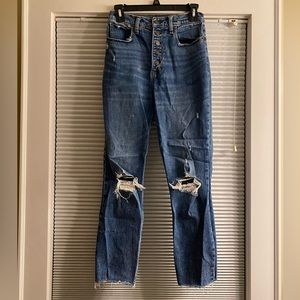 Abercrombie Ultra High Rise Mom Jean